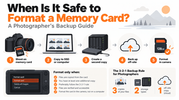 When Is It Safe to Format a Memory Card? A Photographer’s Backup Guide