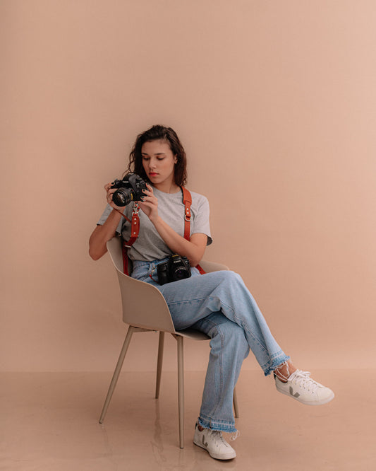 Slim Tan Doppelgeschirr