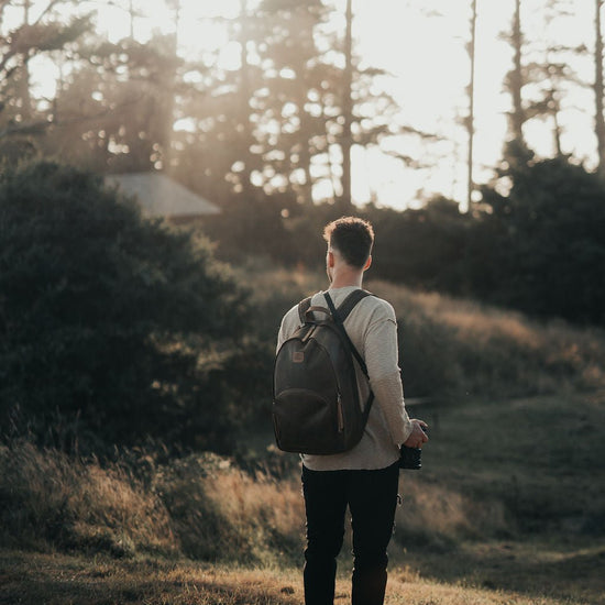 Everyday Camera Backpack Brown - Coiro Shop