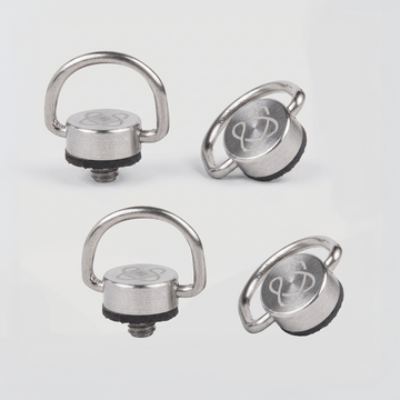 Tecno D-Ring-Schraubadapter 4er-Pack