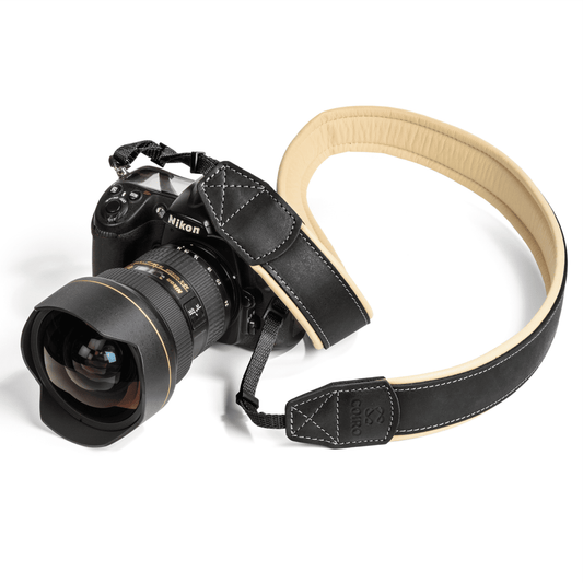 Gepolsterter Nackenriemen, schwarz